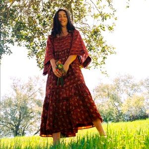 Christy Dawn Ria Dress Silk Cotton Large